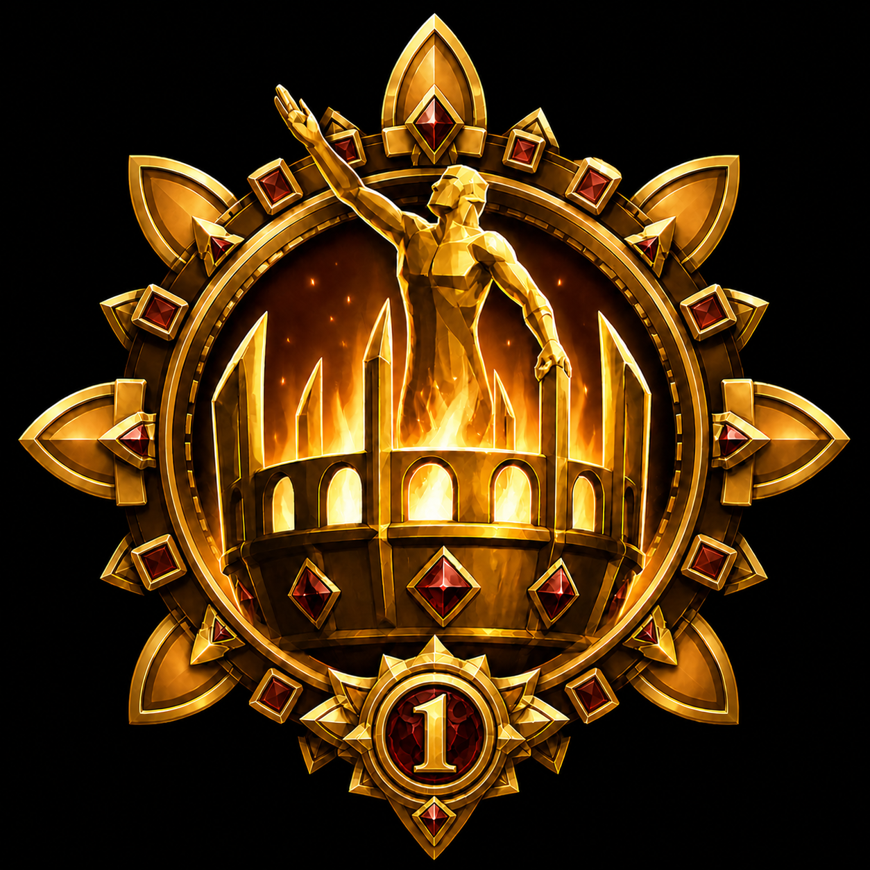 Masters of the Arena I 1st Place Badge