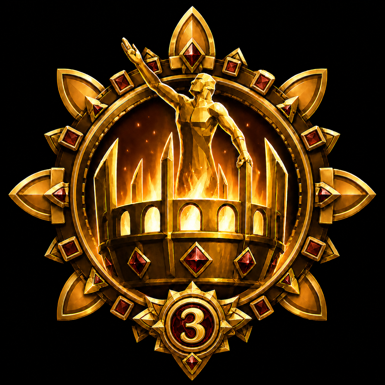 Masters of the Arena III 1st Place Badge
